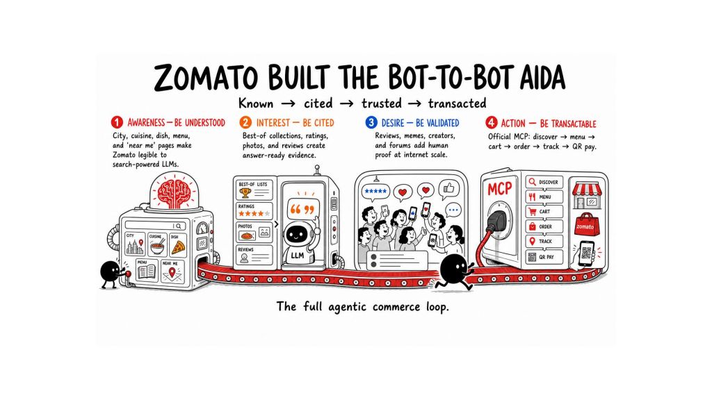 Slide 29: Zomato built the bot-to-bot AIDA